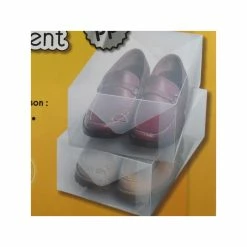 accessoires-chaussures Soldes -accessoires-chaussures Soldes boite de rangement a chaussures pliable 1