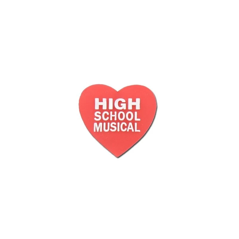 CHAUSSMART Pin's Pour Sabots Crocs Cœur High School Musical 1 CHAUSSMART Pin's Pour Sabots Crocs Cœur High School Musical