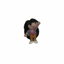 CHAUSSMART Pin's Pour Sabots Crocs Dora