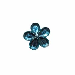 CHAUSSMART Pin's Pour Sabots Crocs Fleur Strass