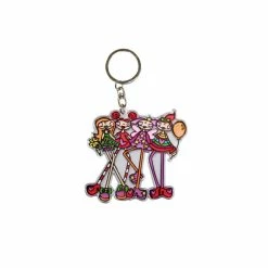 CHAUSSMART Divers Porte Clé 4 Filles