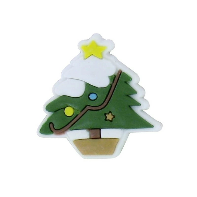 CHAUSSMART Pin's Pour Sabots Crocs Sapin De Noël 1 CHAUSSMART Pin's Pour Sabots Crocs Sapin De Noël