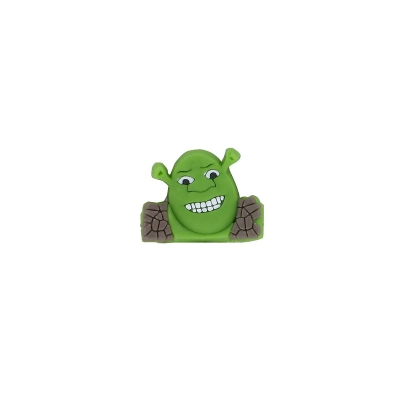 CHAUSSMART Pin's Pour Sabots Crocs Schrek 1 CHAUSSMART Pin's Pour Sabots Crocs Schrek